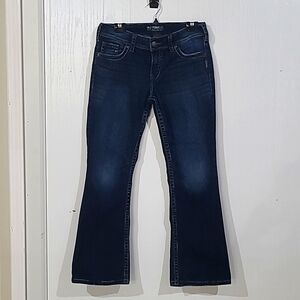 Silver Suki Surplus Boot Cut Flap Pocket Jeans 30x30